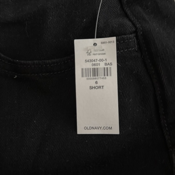 BRAND NEW! Old Navy Black High-Rise Wow Wide Leg Jeans - Picture 4 of 4